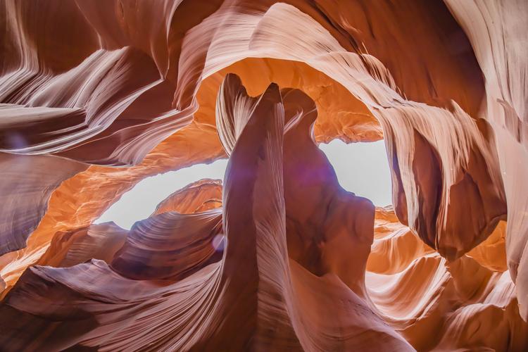 世界十大摄影胜地之一 - 美国西部羚羊峡谷实拍100张