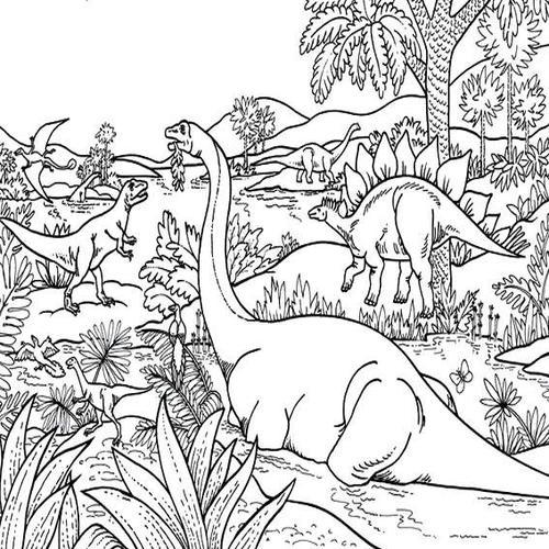 恐龙时代海洋霸主简笔画