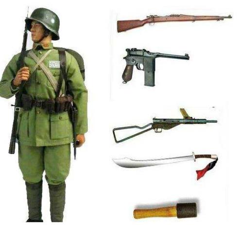 抗战时国民党士兵的常见装备
