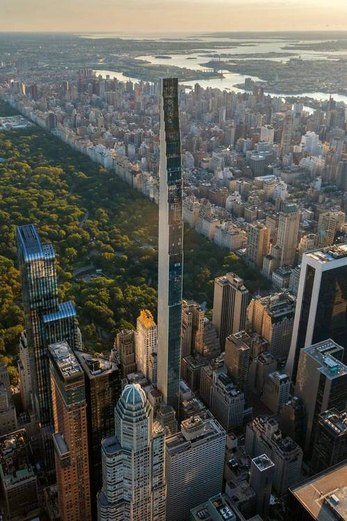 西半球最高的住宅大楼在纽约建成_施坦威_bank_设计
