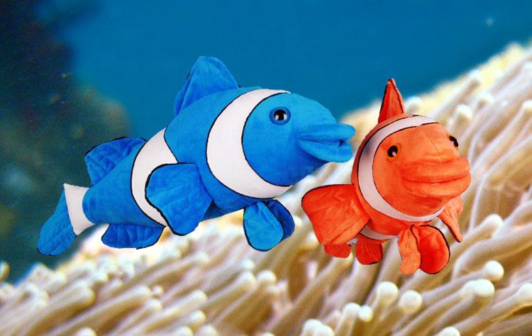 2013最新款海洋世界厂家直销毛绒玩具 超柔短毛绒热带鱼/可混批