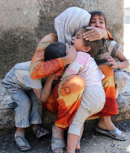 镜头下:战乱中的叙利亚儿童,第六张让人心疼