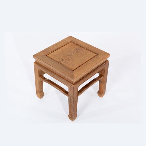 红木家具 鸡翅木 明清仿古中式方凳 实木榫卯凳子 古典小矮.