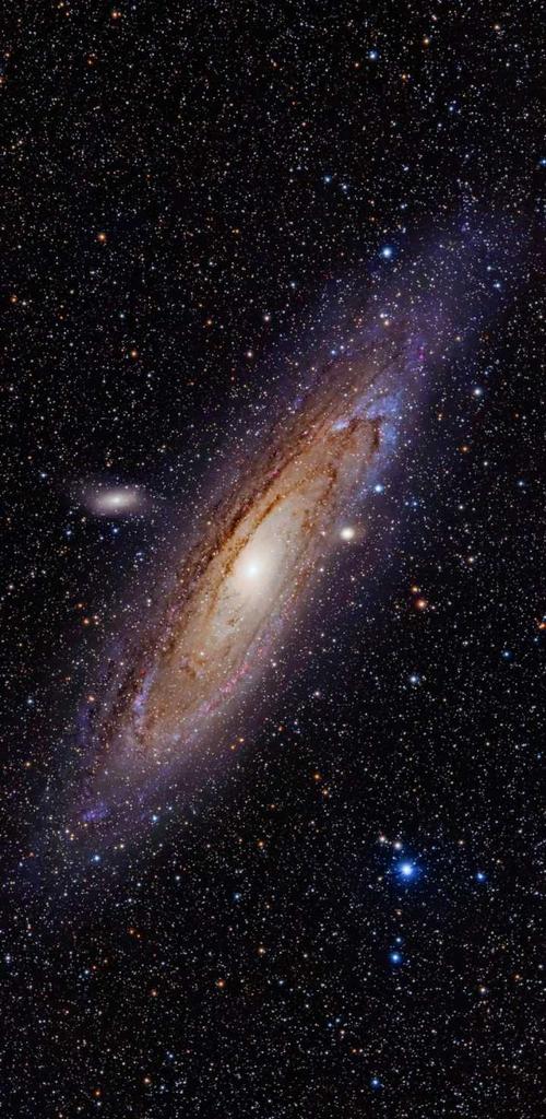 仙女座星系,图片来源@adam evans