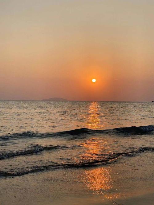海边的日落最好看