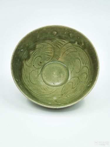 北宋越窑刻花纹饰碗 - 清 - 瓷器 - 华夏收藏网