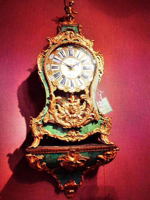 法国路易十五时期壁钟十八世纪西洋古董