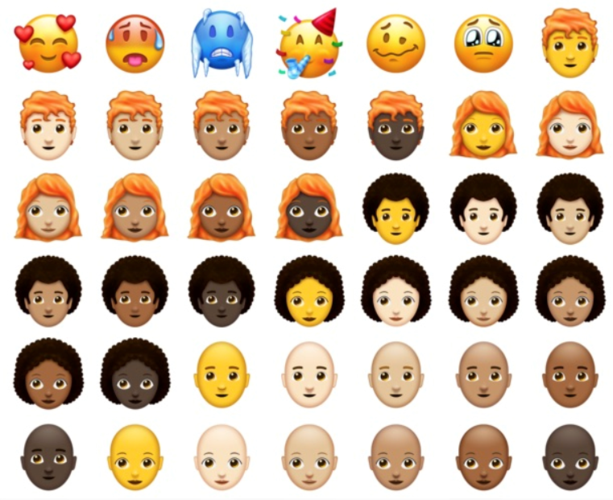 150多个新的emoji表情符号将于今年晚些时候在iphone和ipad上显示