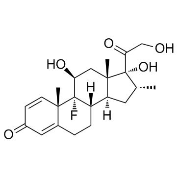 dexamethasone is a glucocorticoid receptor agonist.