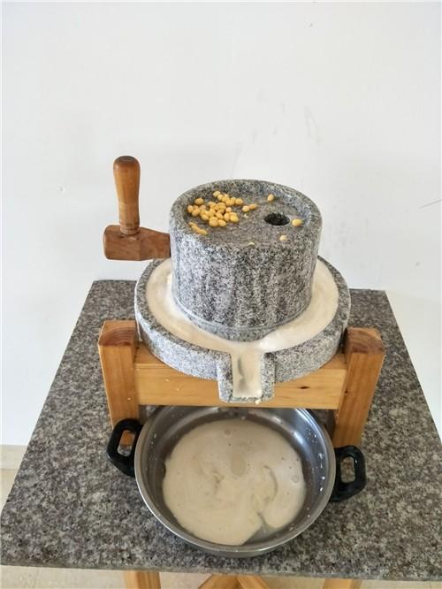 小磨家用青石盘磨豆腐花设备磨绿豆手工石磨豆浆机玉米煎芝麻米粉石磨