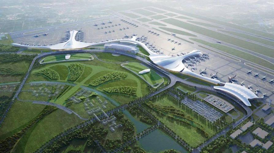 扬州泰州国际机场二期含三期效果图曝光