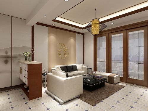 北京80平米住宅中式古典装修效果图-5.49万京派中国风