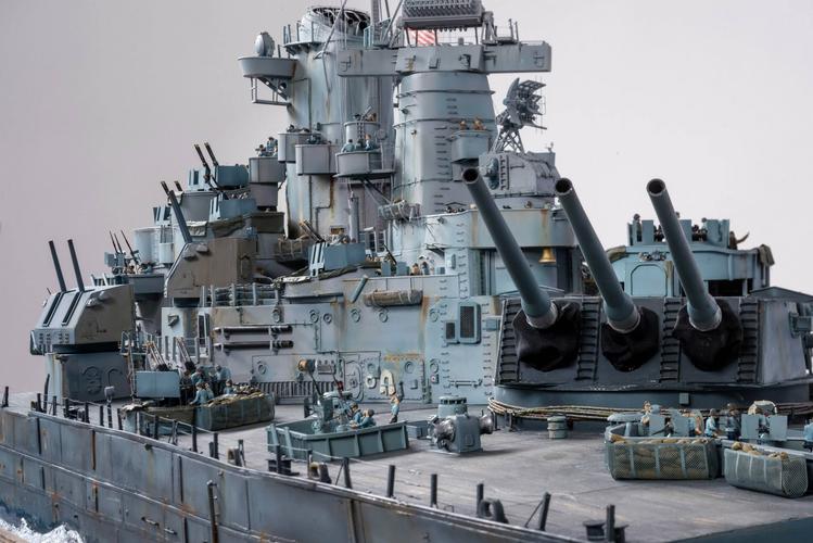 依阿华级经典战列舰,立下赫赫战功,曾是美海军强悍战力标志!