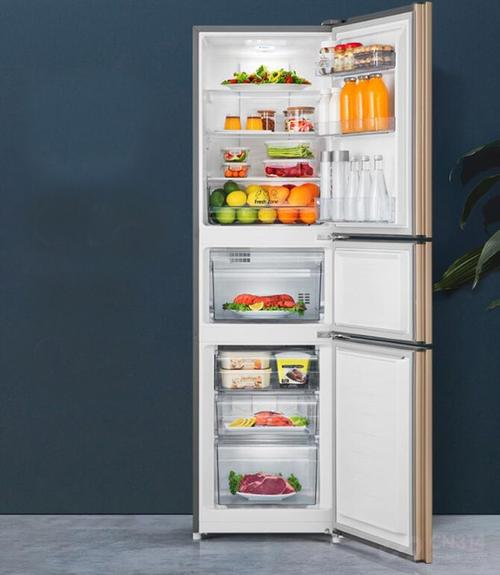 新鲜食材随手就有这款三门冰箱不仅实惠更实用