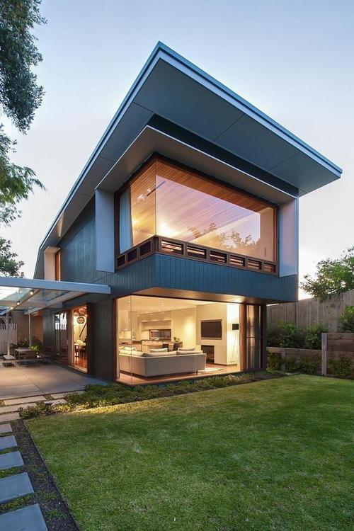 欧美建筑, 澳大利亚悉尼, 一座"钢结构"的梦幻别墅, 奢华, 超艺术感