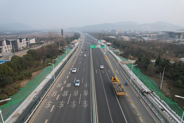 从c到o中铁十一局参建徐州三环南路快速化改造工程主线正式通车