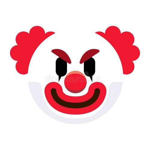 emoji小丑表情符号