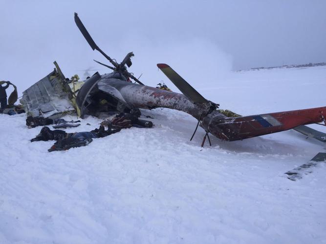 俄罗斯一直升机坠毁现场至少15死