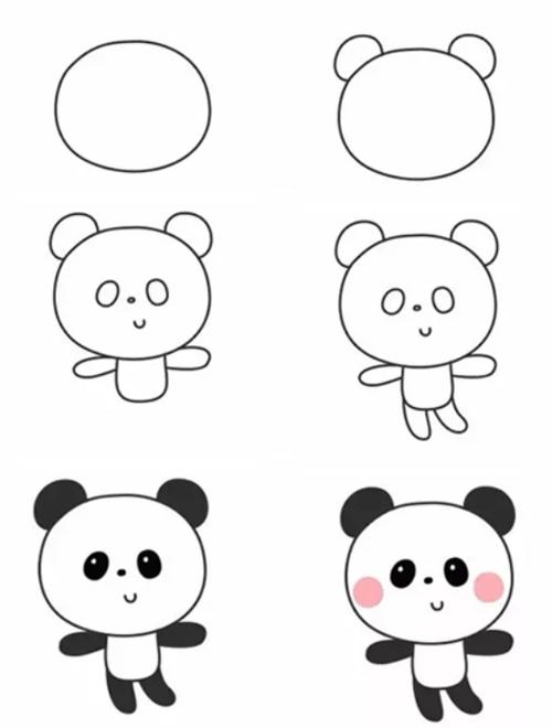 可爱的小动物简笔画步骤图教程合集动物简笔画步骤简单简单有趣的简笔