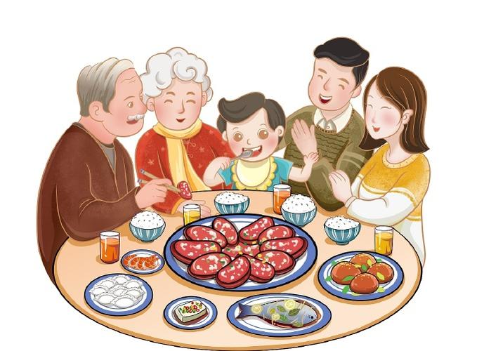 而在这个特殊的时刻,年夜饭则成为了家庭聚会中不可或缺的一部分.