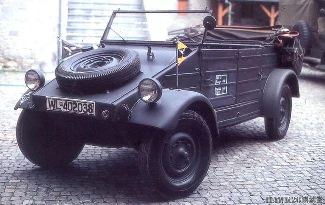 二战德军后轮驱动车辆大众82过于出色将桶车变成专属名称