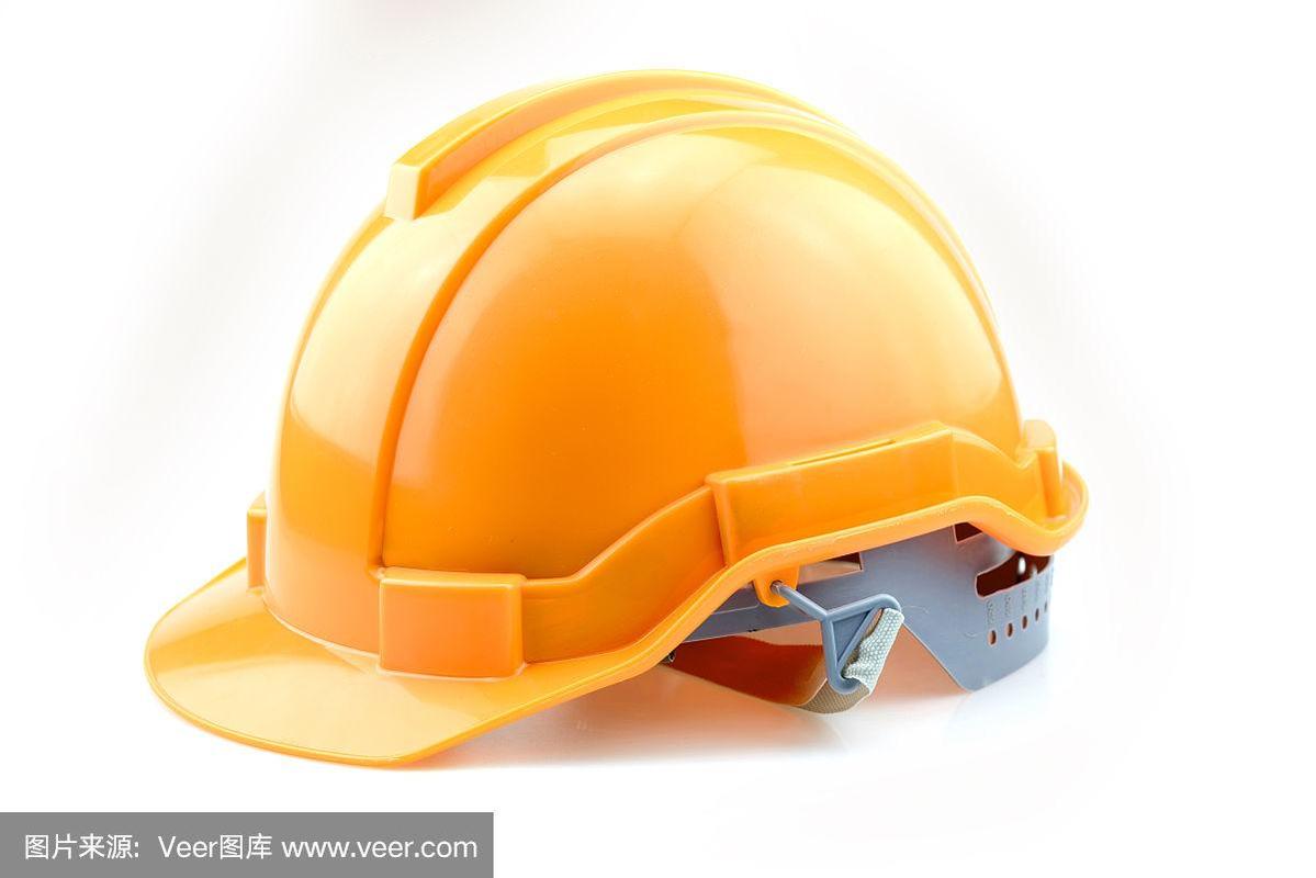 建筑工人专用黄色安全帽