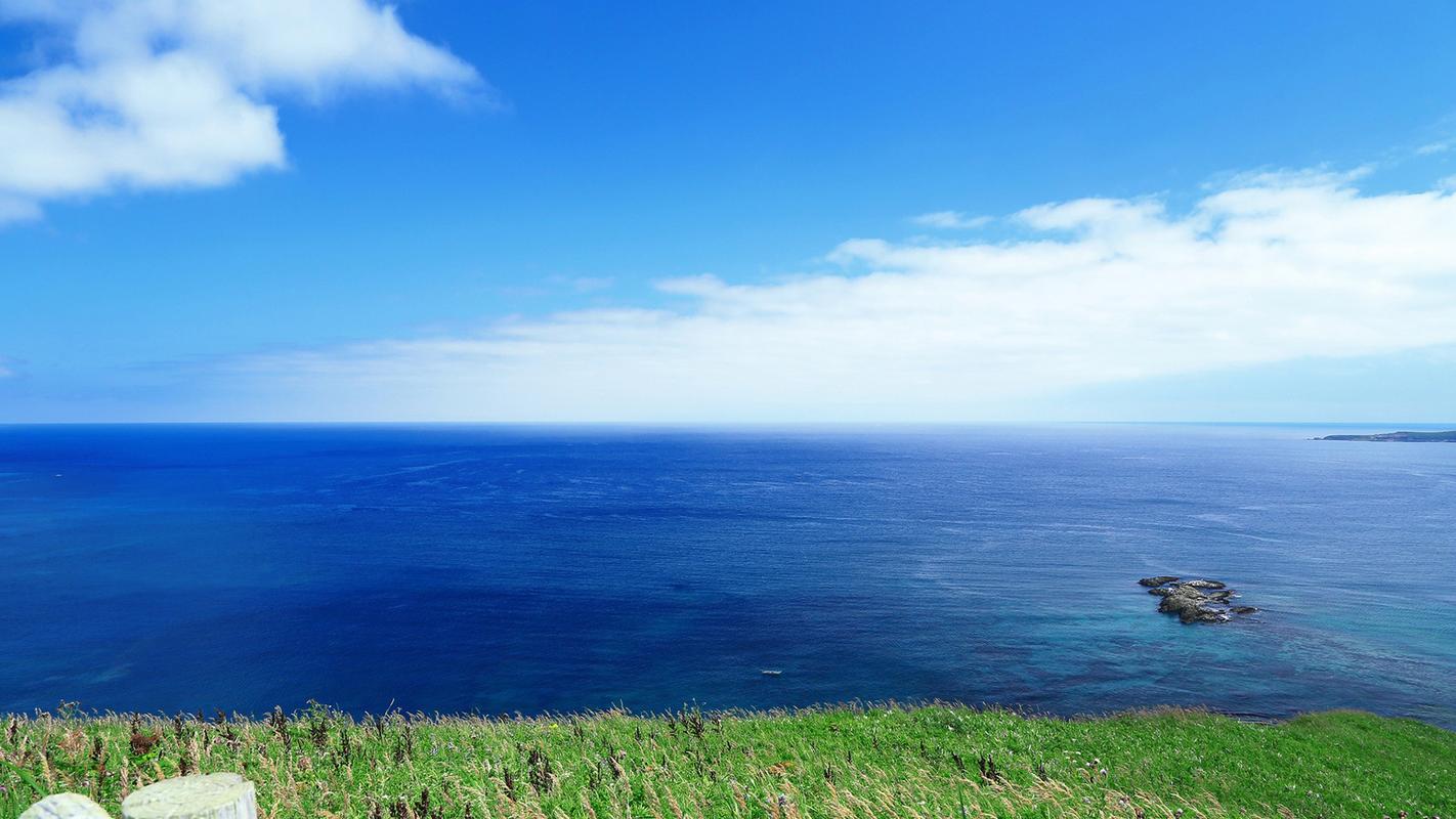蓝色大海高清自然风光亮丽高清壁纸