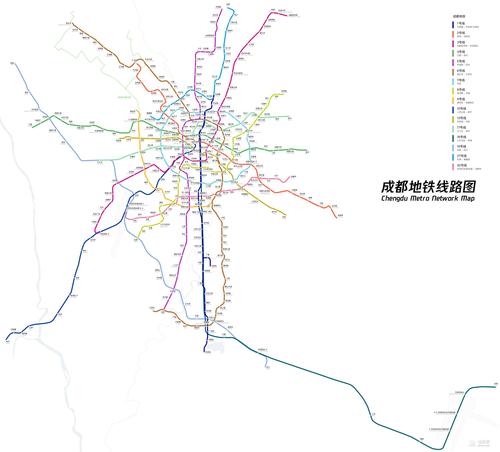 成都地铁线路图运营时间票价站点查询下载