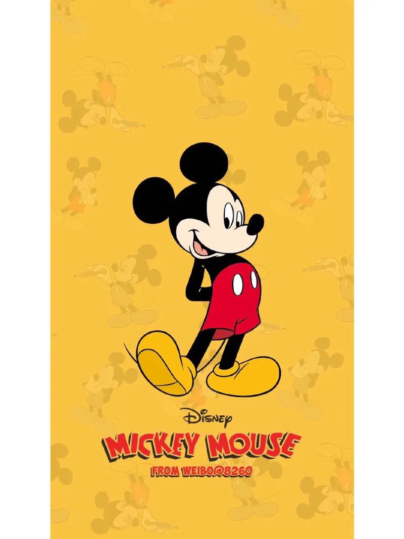 disney迪士尼壁纸分享6015 超可爱的米奇老鼠卡通系列| - 抖音