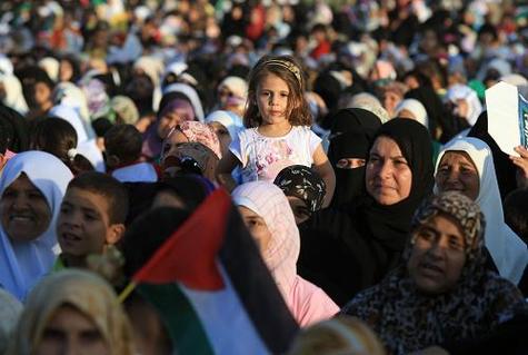 哈马斯表示愿依照1967年边界线建巴勒斯坦国(图)
