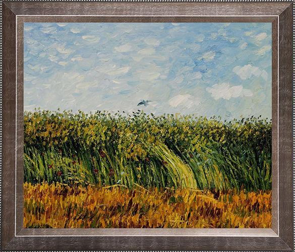 《有云雀的麦田》相比而言,法国画家莫奈更喜欢夏天的清晨,阳光不燥