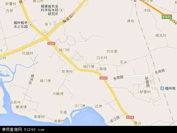 中国 福建省 福州市 仓山区 城门镇城门镇卫星地图 本站收录有:2021