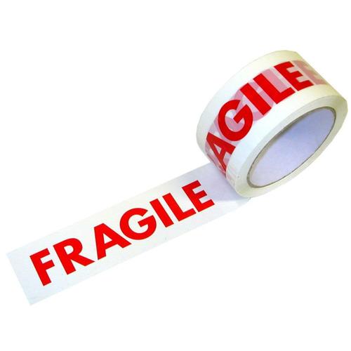 外贸打包包装印字英文fragiletape易碎品警示语封箱胶带
