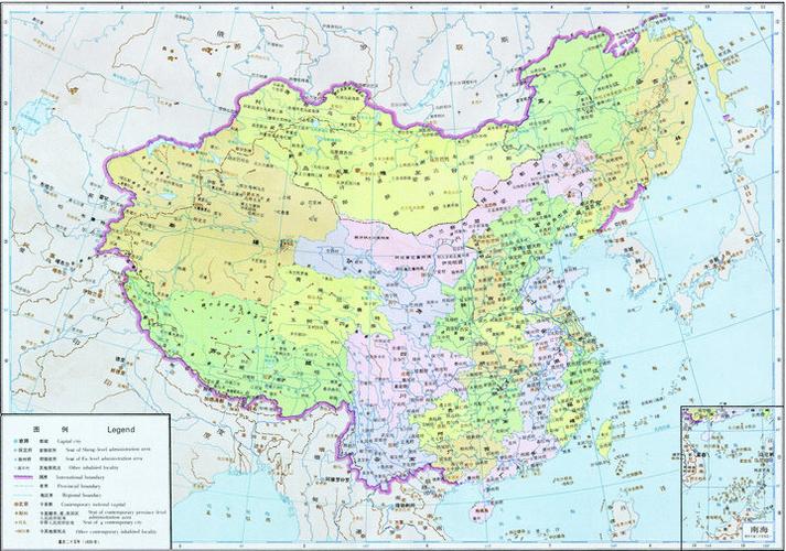 一文读懂中国五千年历史和地理演变含高清可收藏地图