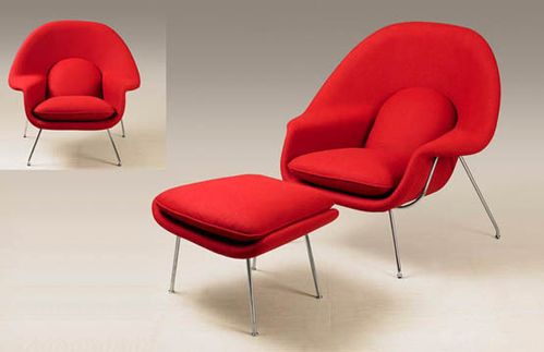 womb chair 产品型号:tlc99 产品材质:金属不锈钢椅脚 原创设计师
