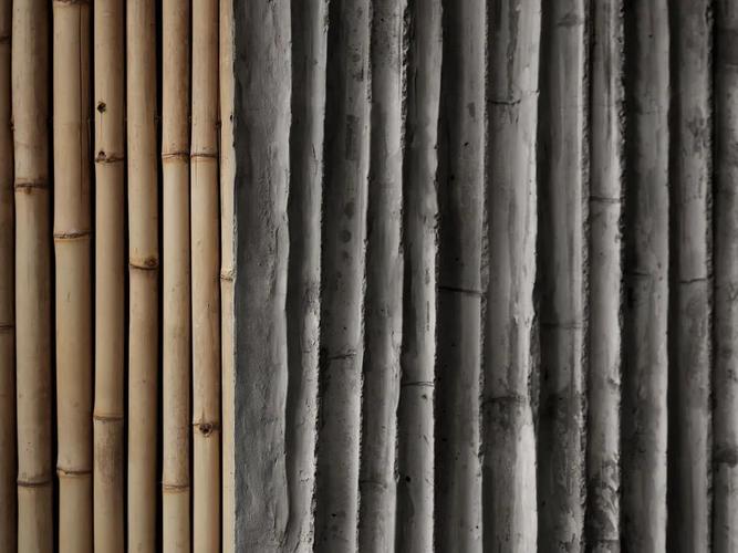 建筑材料什么是竹模清水混凝土