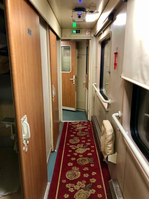 中国绿皮火车软卧车厢组图