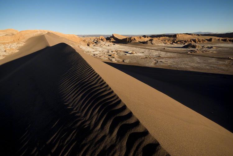 阿塔卡马沙漠是南美洲西海岸中部的沙漠地区