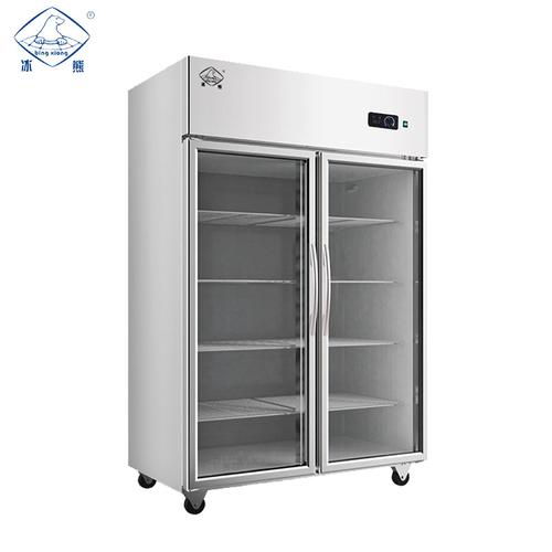 冰熊(bing xiong)800双门立式对开门 麻辣烫展示柜 商用保鲜冰柜冷柜