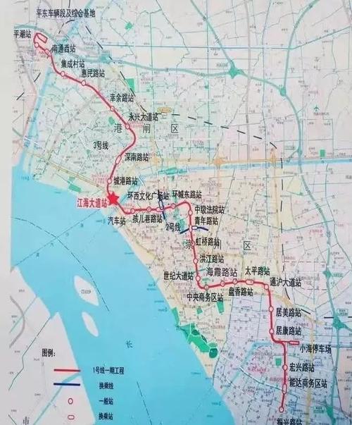 最新南通轨交1号线暂定2022年3月底开通试运营与上海无缝连接