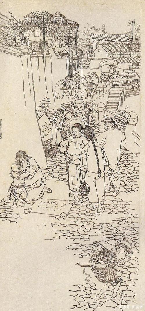 老插图:贺友直绘《火种》作家出版社1963年版
