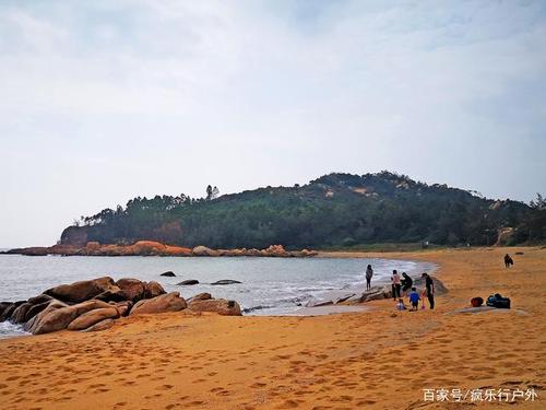 广东江门台山免费沙滩,遛娃亲子游,露营,赶海,吃海鲜都不错!