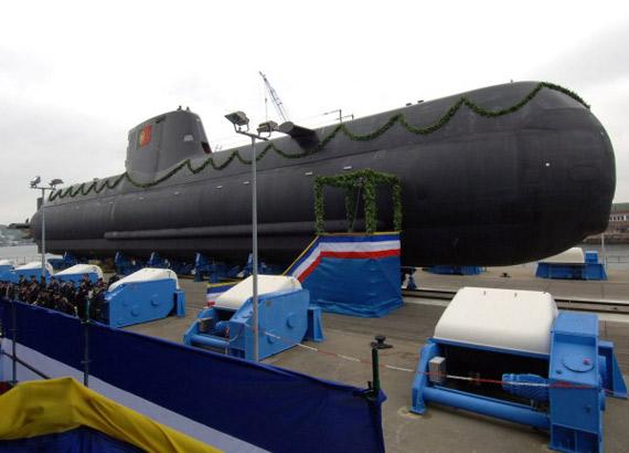 葡萄牙海军209pn新型"tridente"号潜艇