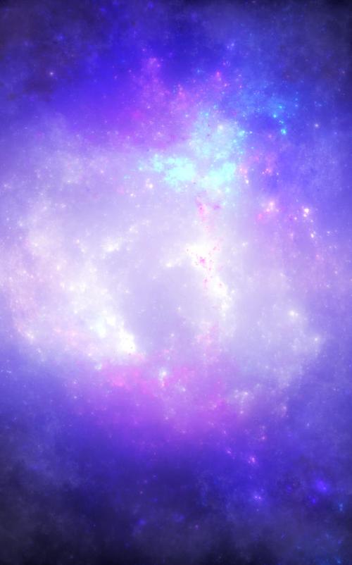 紫粉色星光宇宙壁纸