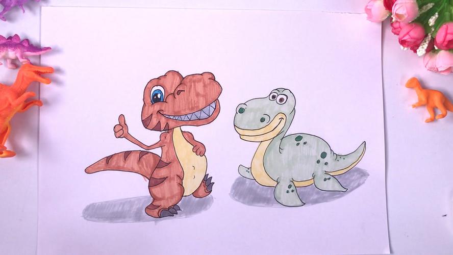 恐龙宝贝速画教程-恐龙宝贝速画教程,学习超简单哦-儿童-动画片-免费