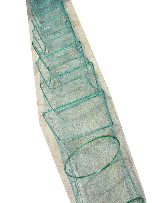 通江渔具—捕虾笼虾网地笼3米19节有结地笼捕鱼捕虾笼网