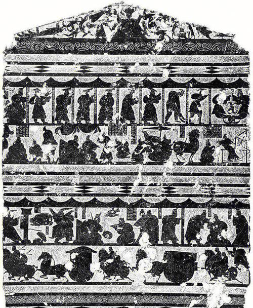 阙,计存画像四十余石 ,在东汉画像石中占据重要地位,为汉代画像石的典