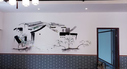 餐厅墙绘 餐饮店彩绘 店铺彩绘 墙体彩绘 墙面手绘