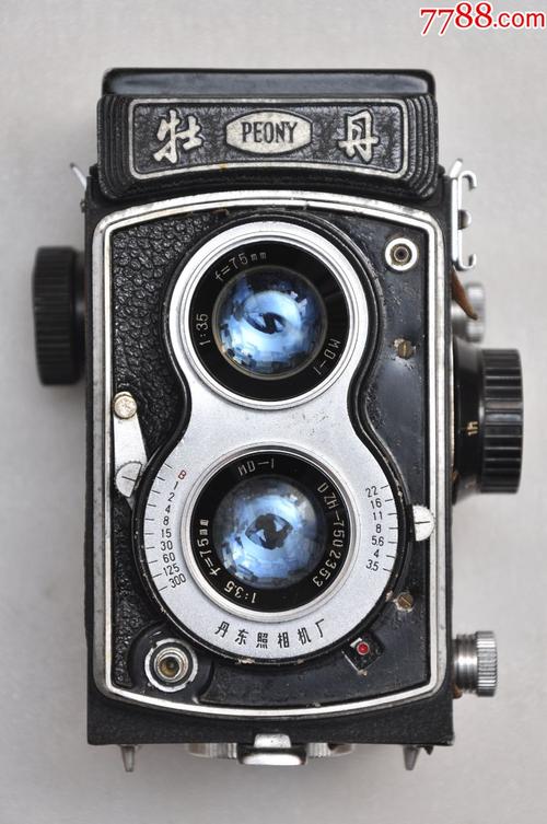 英文版牡丹120双反相机【功能测试都正常】-双反相机-7788相机收藏