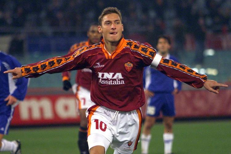 image result for totti as roma